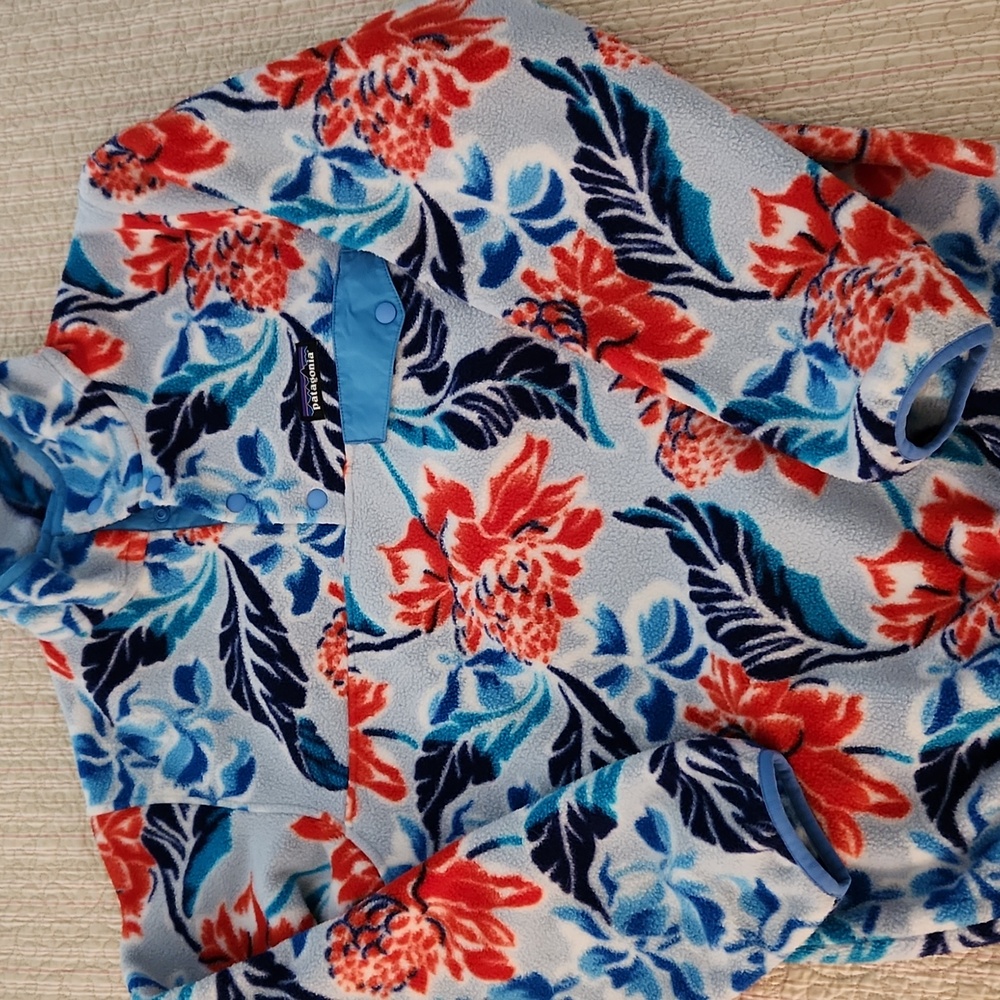 patagonia Manoa floral synchilla - Picture 4 of 10